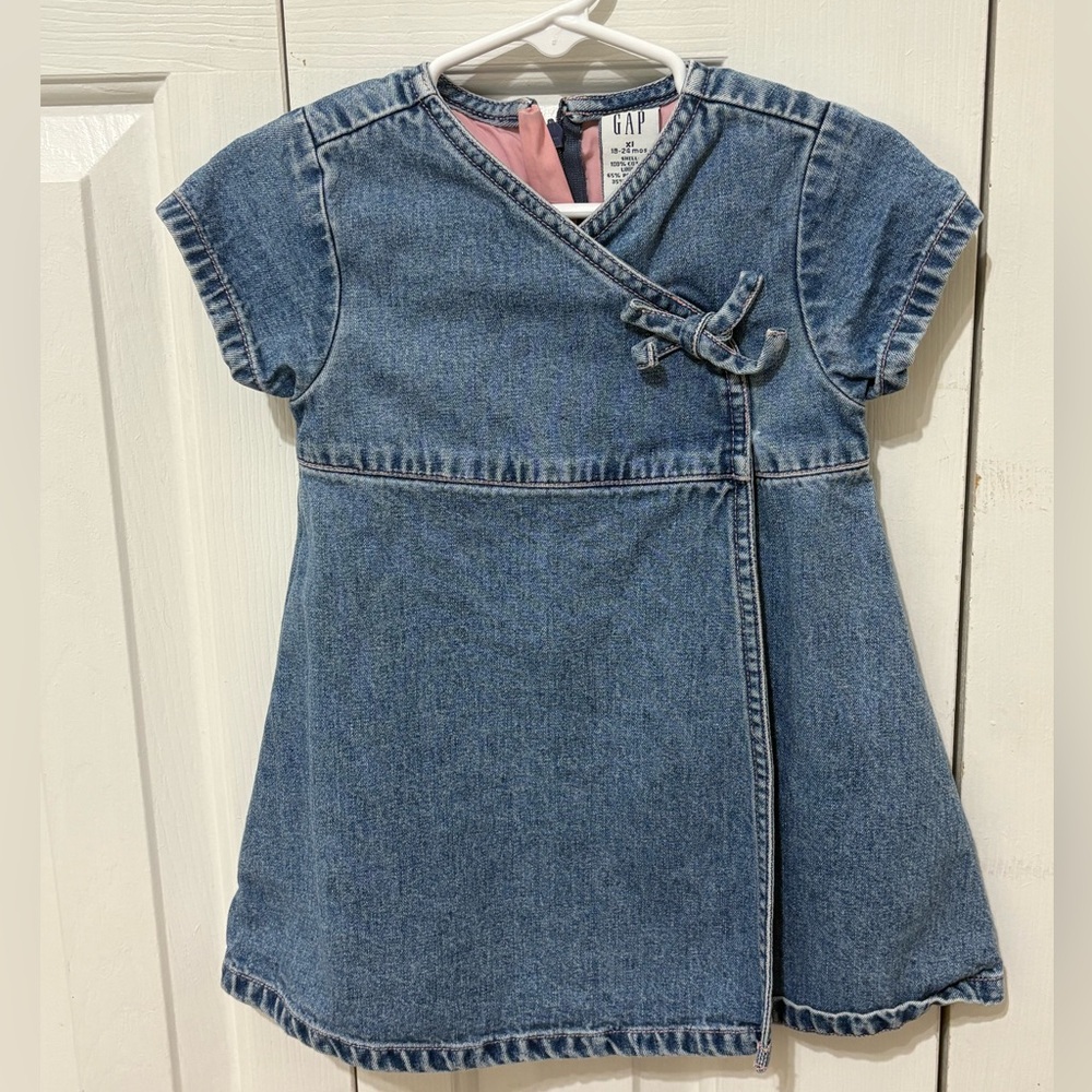 baby GAP Denim Dress 18-24m